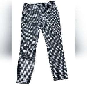Express Black & White Columnist Checked Pants